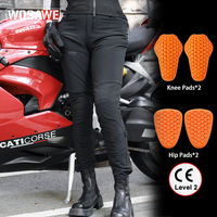 WOSAWE Motorcycle Pants Men Women Water Repellent Anti-fall Pants Outdoor Off-road Motocross Racing Trousers CE Protective Gear