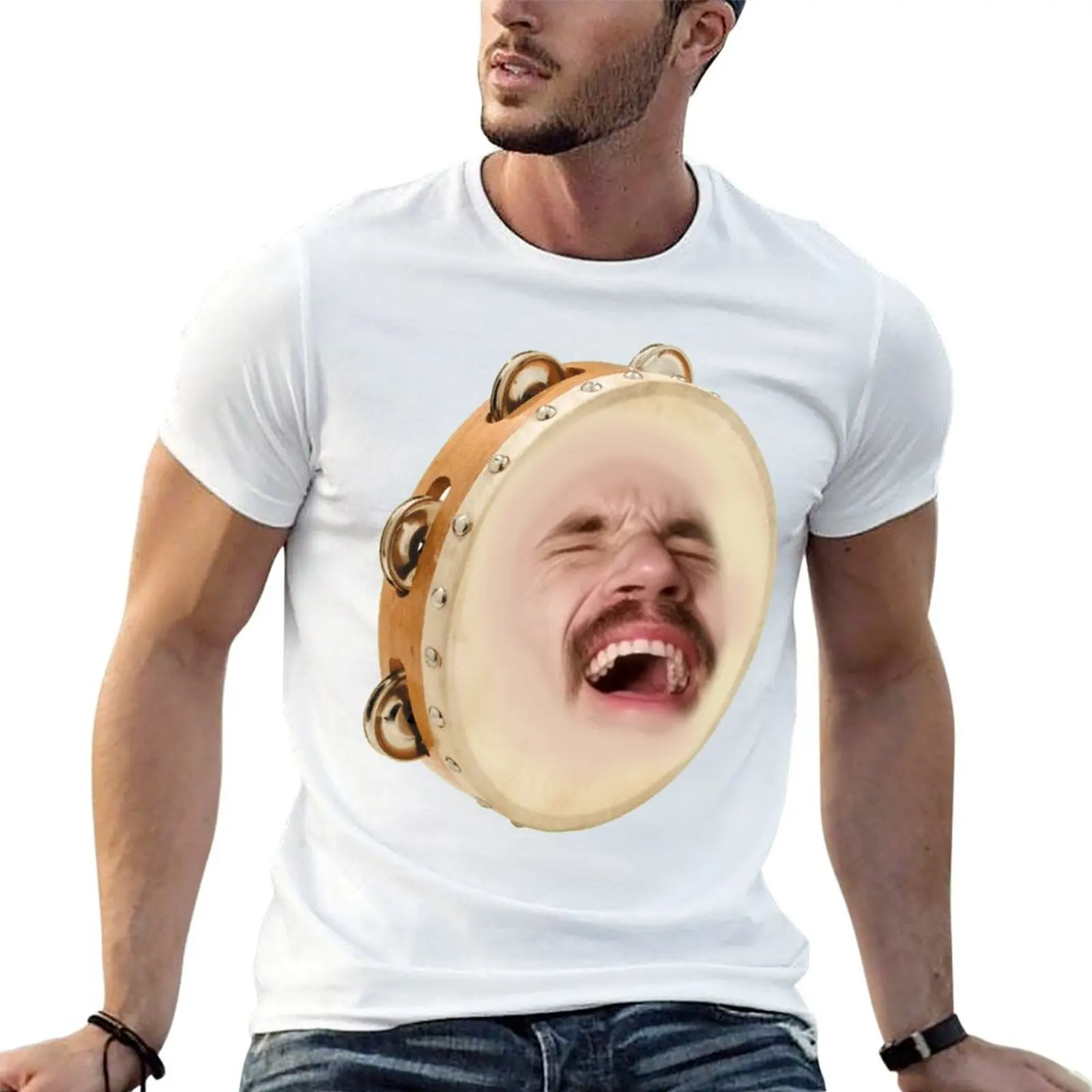 

Pewdiepie: футболка Tambourine edition, хлопковая футболка, хлопковые футболки, мужская футболка из 100% хлопка, мужская футболка