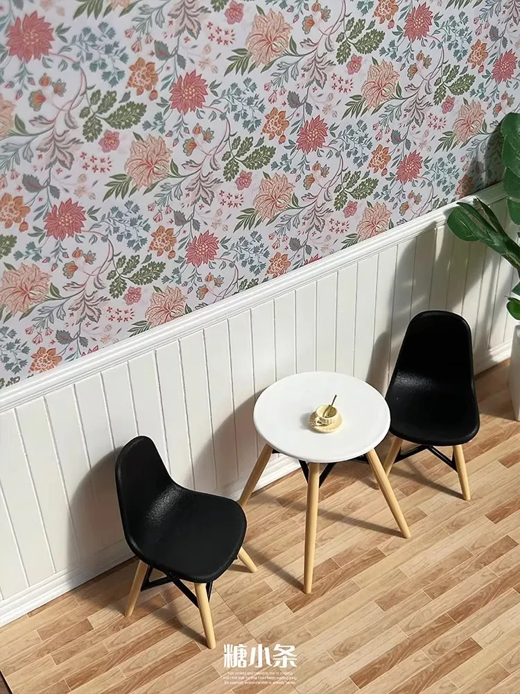 1/6 1/12 미니 모델 인형 집 가구 액세서리 웨이스트 라인 웨인스코트 베이스보드 Bjd Ob11 Gsc Blyth Soldier Lol 벽 장식