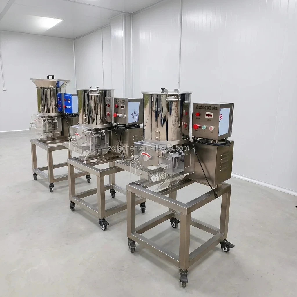 Meat Patty Forming Machine High Capacity Automatic Assembly Line Compatible Burger Press Machine