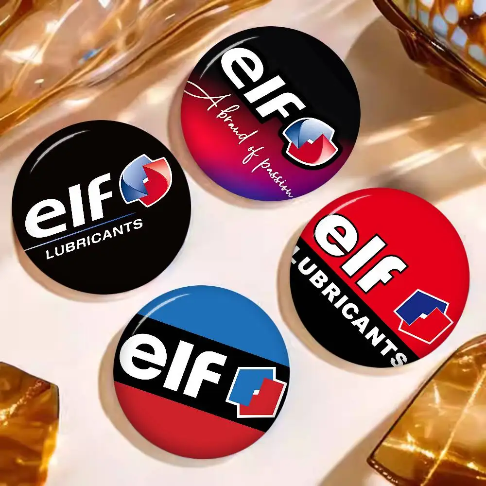 Cool E-ELFs Oil 32/44/58MM Customizable Button Pins Cute Funny Creative Badge Jewelry Decor Gifts for Friends