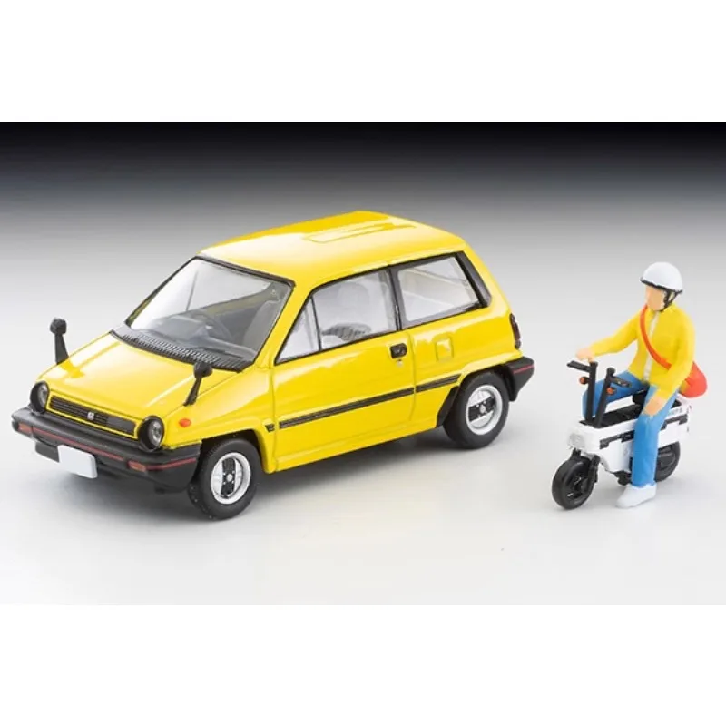 TAKARA TOMY TOMY TLV LV-N272b Honda City R com modelo de liga de motor, coleção infantil brinquedos, presentes para crianças