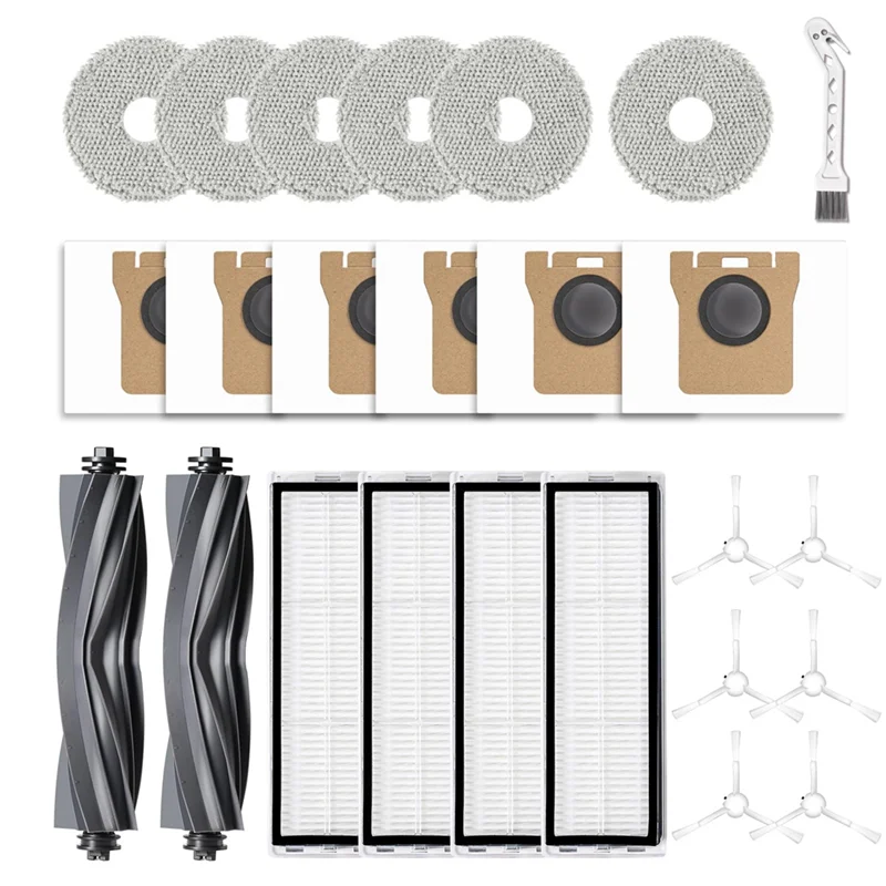 ac93-掃除機交換部品-dreame-l10s-ultra-l10-ultra-アクセサリーキット、メインブラシ、フィルターモップパッド、ダストバッグ