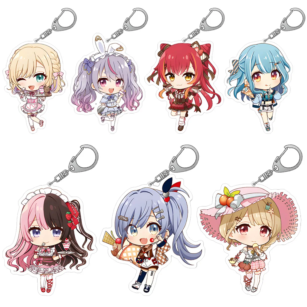 Loen Store virtual YouTuber VSPO GIGO Official KAGA SUMIRE KAGA NAZUNA  KOGARA TOTO  ICHINOSE URUHA anime acrylic keychain gift