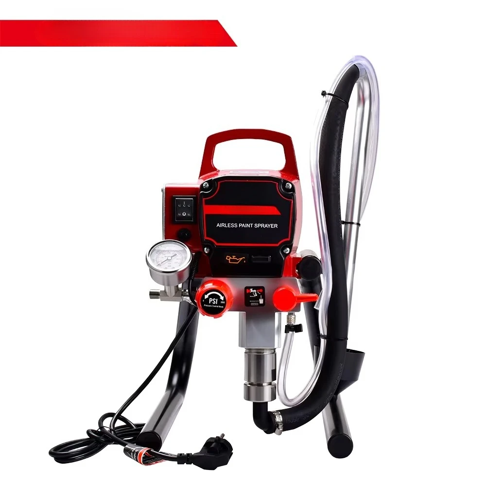 

450 Professional Electric Airless Paint Sprayer 1.2 hp 900 W Latex Paint Machine With Airless Spray Gun