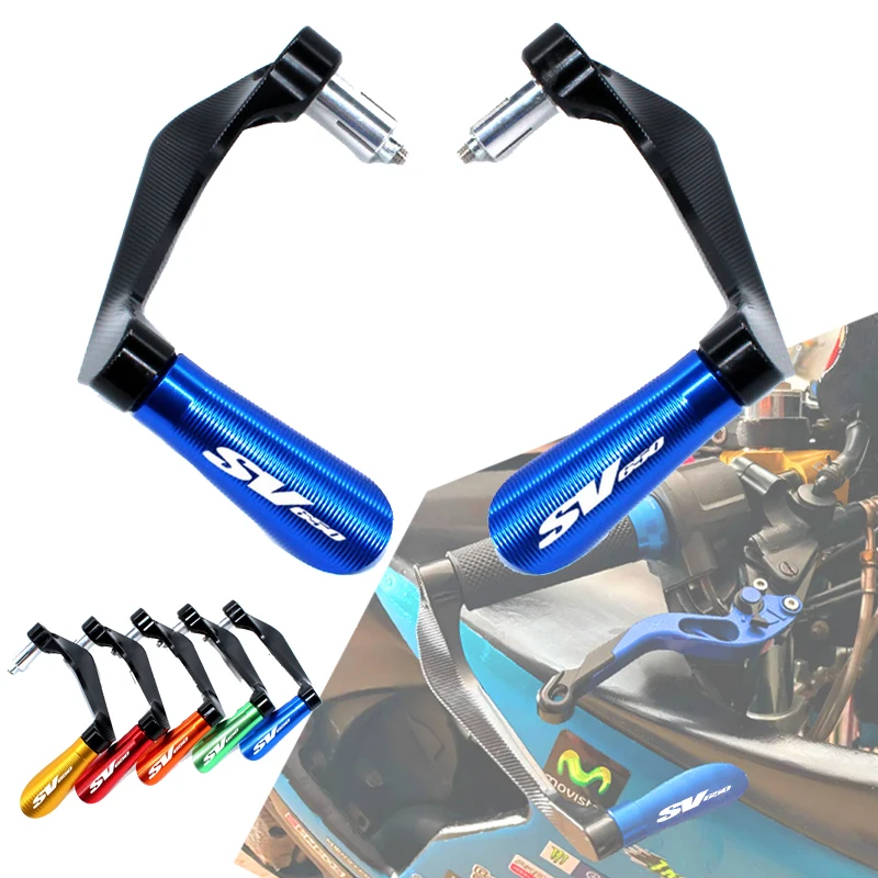 Ajuste para SV650 SV 650 1999-2015 2016 2021 2020 SV650S SV650X accesorios de motocicleta empuñaduras de manillar Protector de palanca