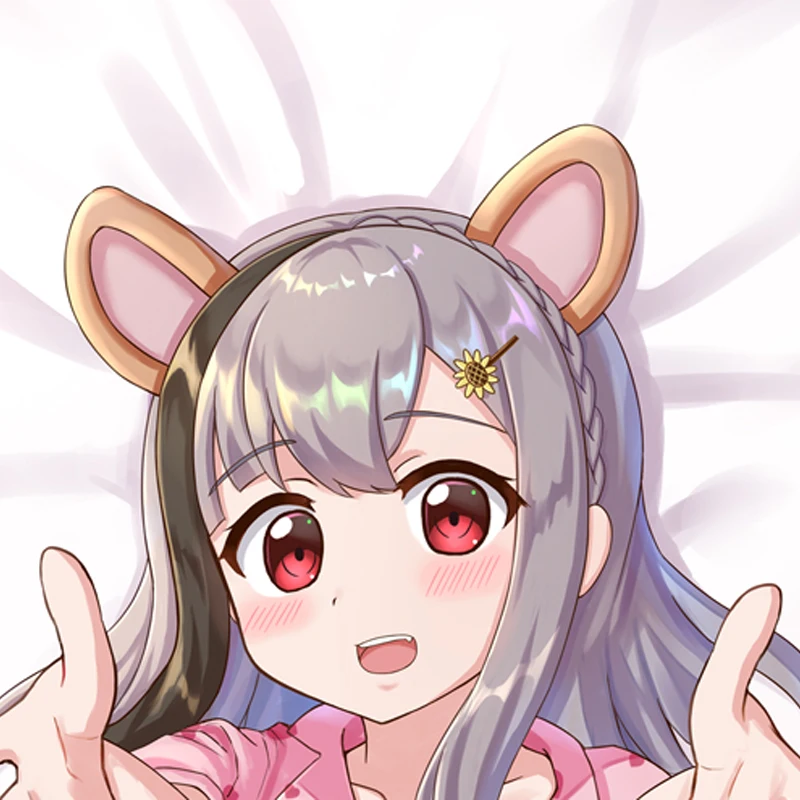 

Dakimakura Anime Pillow Case Kirara Mimi Double-sided Print Of Life-size Body Pillowcase Gifts