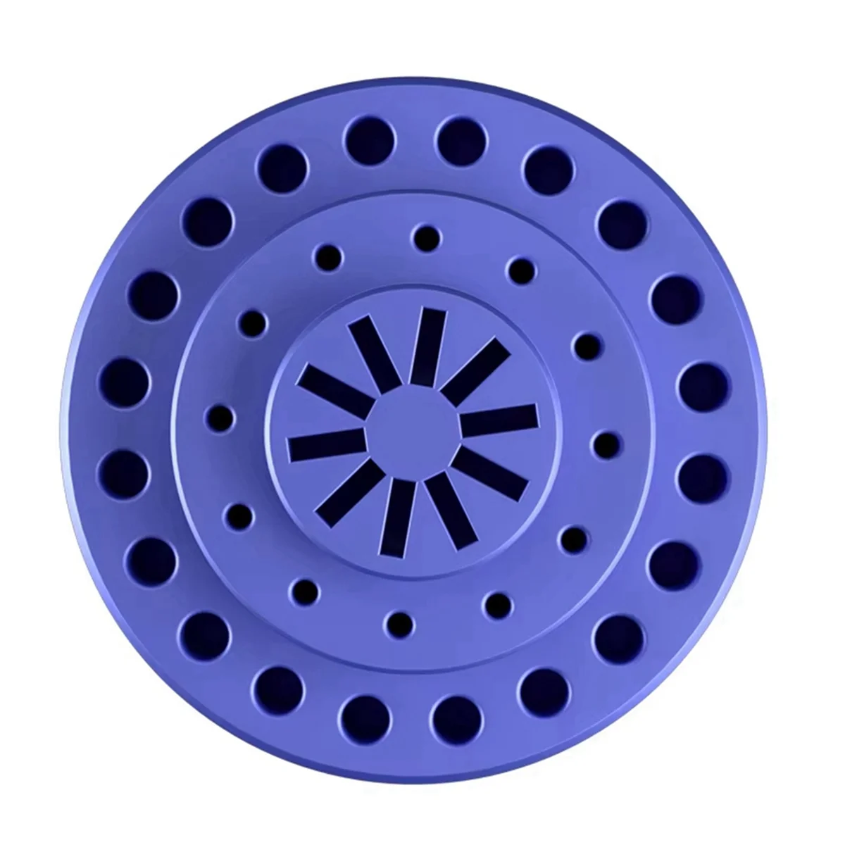 AA98 R38 360을 한국어로 번역하세요 °   회전식 다기능 수리 도구 보관 랙 다공성 슬롯 보관함 도구