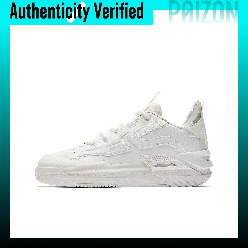 Anta Overbearing Synthetic Leather Comfortable Coverage Balance Support Slip Resistant Low top 912618003Q-2