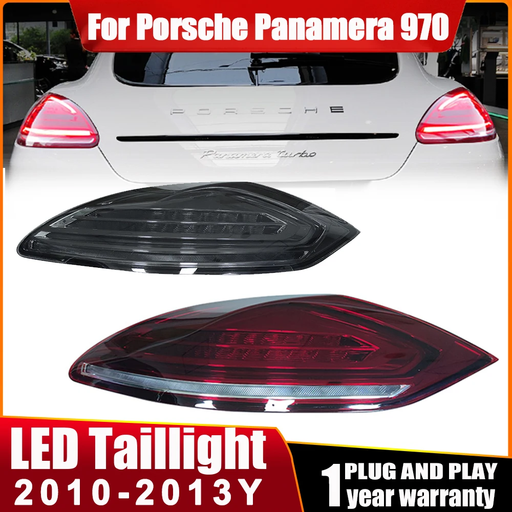 

Светодиодные задние фонари для Porsche panamera 970.1 2011-2013, обновление 2022, указатель поворота, задние задние фонари Plug and Play, динамический плавный DRL