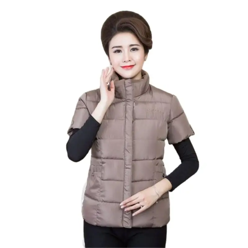 Donna autunno vendita calda spessa piumino femminile primavera caldo piumino donna inverno caldo Bas gilet piumino