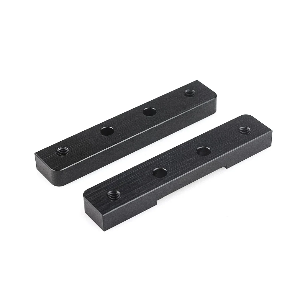 2Pcs C-Beam Riser Plates Openbuilds 6063-T5 Aluminum Plate for C-Beam Linear Rail Extrusion profiles C-Beam cnc router machine