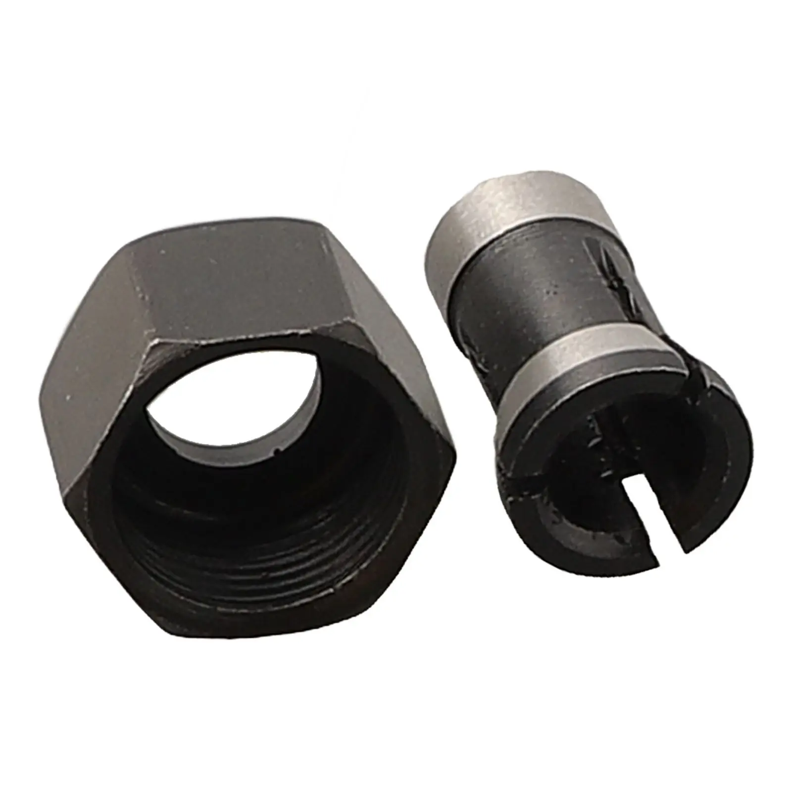 2x/Set Collets 6.35mm 8mm 6mm Collet Chuck Engraving Trimming Machine Electric Router Milling Cutter Accessories With M15 Nut