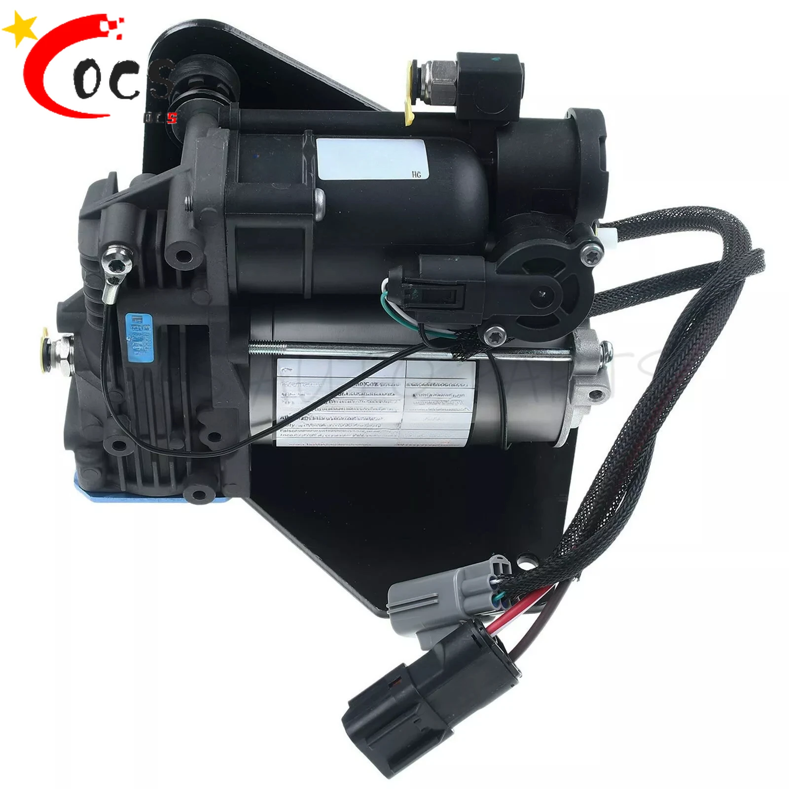 Air Suspension Compressor AMK Style for Land Rover Discovery 3 4 ( LR3 LR4 ) Range Rover Sport Air Ride Pump LR038118, LR044360