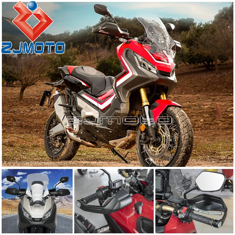 Protectores de mano de plástico para motocicleta, accesorio a prueba de viento y arena, cepillo protector de manos para Honda X-ADV 750, 2017-2020