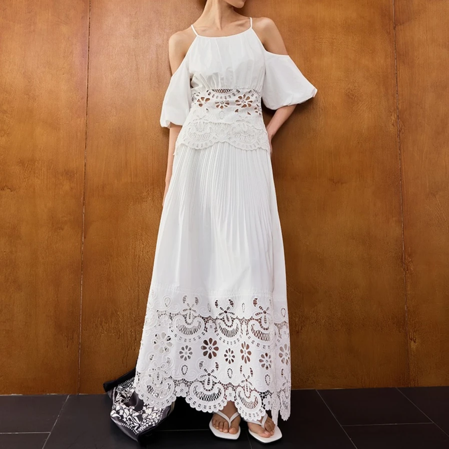 Vermelho babados com decote em v vestido feminino amarrado espaguete sem mangas elegante vestidos bodycon festa de verão em camadas babados roupas senhora