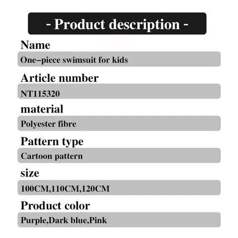 8 best sales बच्चों के स्विम सूट - №4