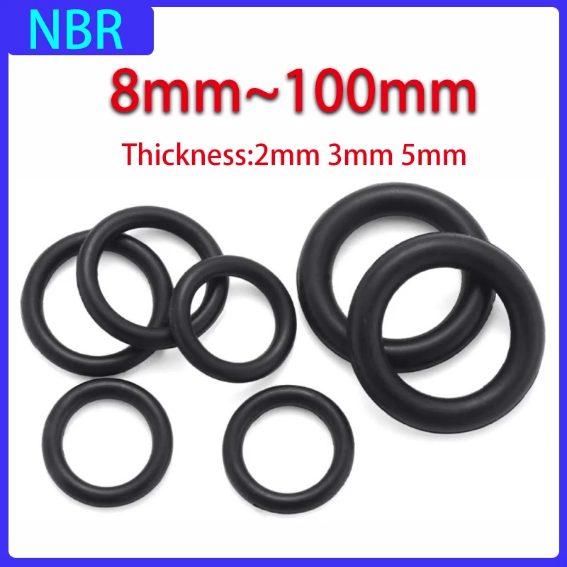 O-ring NBR Gumowa Uszczelka Gumowa Nitrylowa Uszczelka Hydrauliczna Uszczelka Gazowa O-ring Odporny na Wysokie Ciśnienie Olejowy Uszczelka Kranu Zawór Uszczelniający O-ring Ciśnieniowy