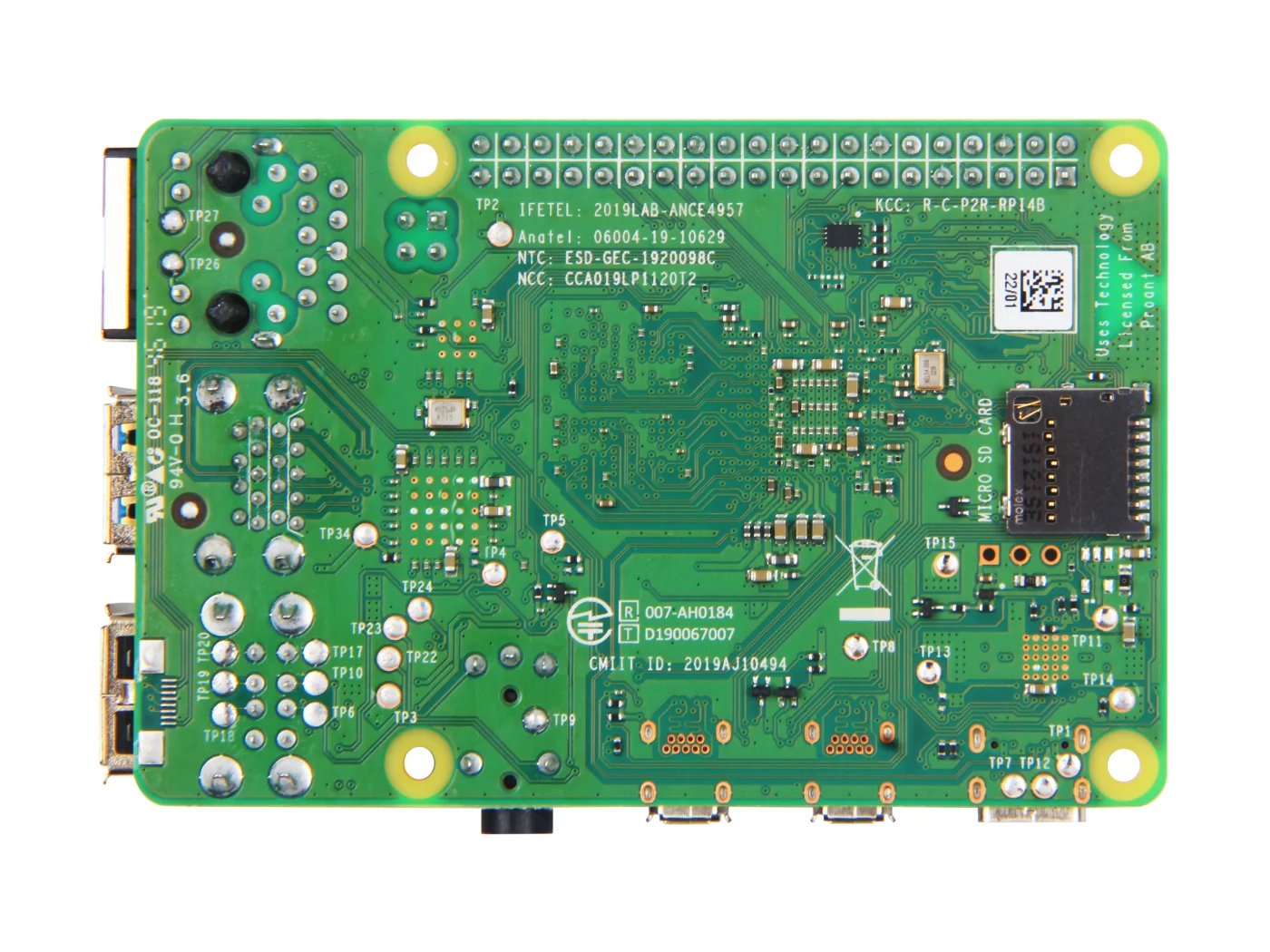 ミニPC Raspberry Pi 4 Model B 4GB RAM Raspberry Pi 4 8GB 4GB Computer Model B 1GB/2GB, quad-core Cortex