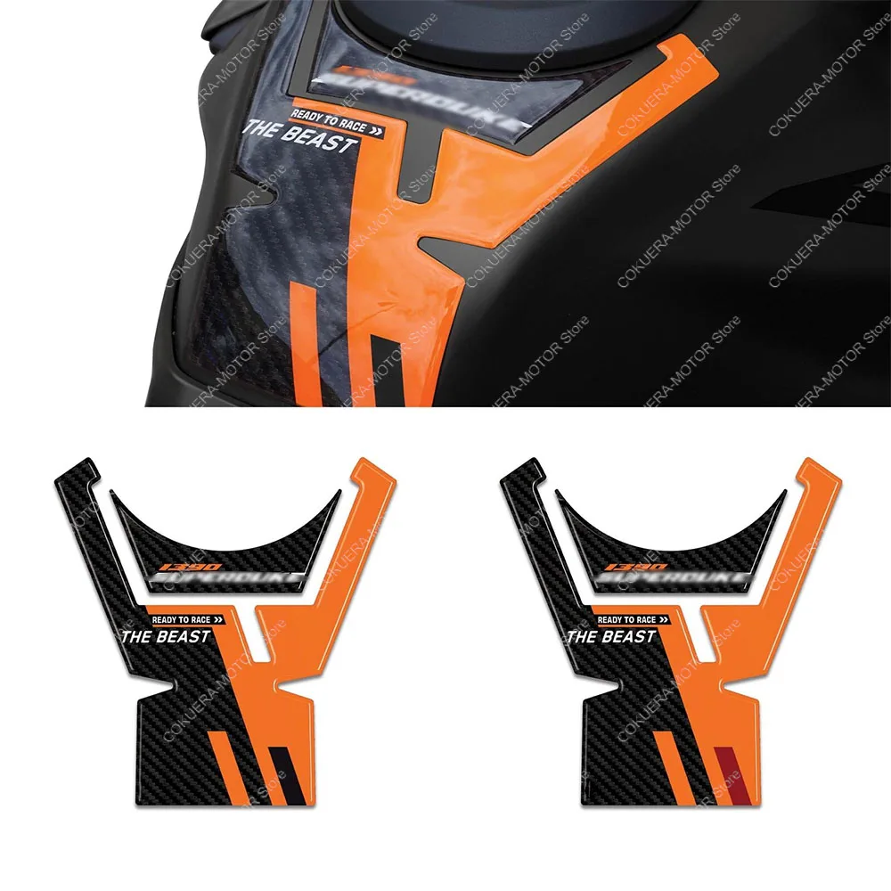 

For 1390 Super Duke R 2024 Motorcycle 3D Epoxy Resin Protective sticker Fuel tank pad stickers