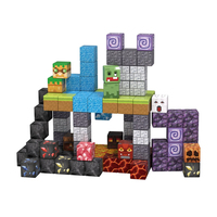 100pcs Creative Magnetic Building Blocks Cube Pixel World Model Set Magnet Creative DIY ChildrenTech Puzzle Model Gift