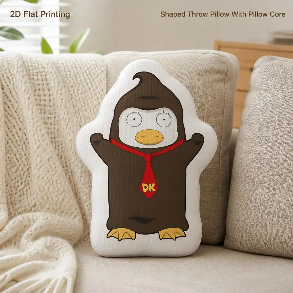 Elizabeth DK Gintama Cushion Irregular Stuffed Throw Pillow Home Decor Gift Sofa Bed