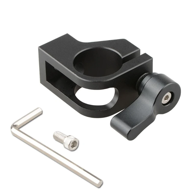

Universal 15mm Single Hole Tube Clamp Camera Rabbit Cage Accessories Black Knob