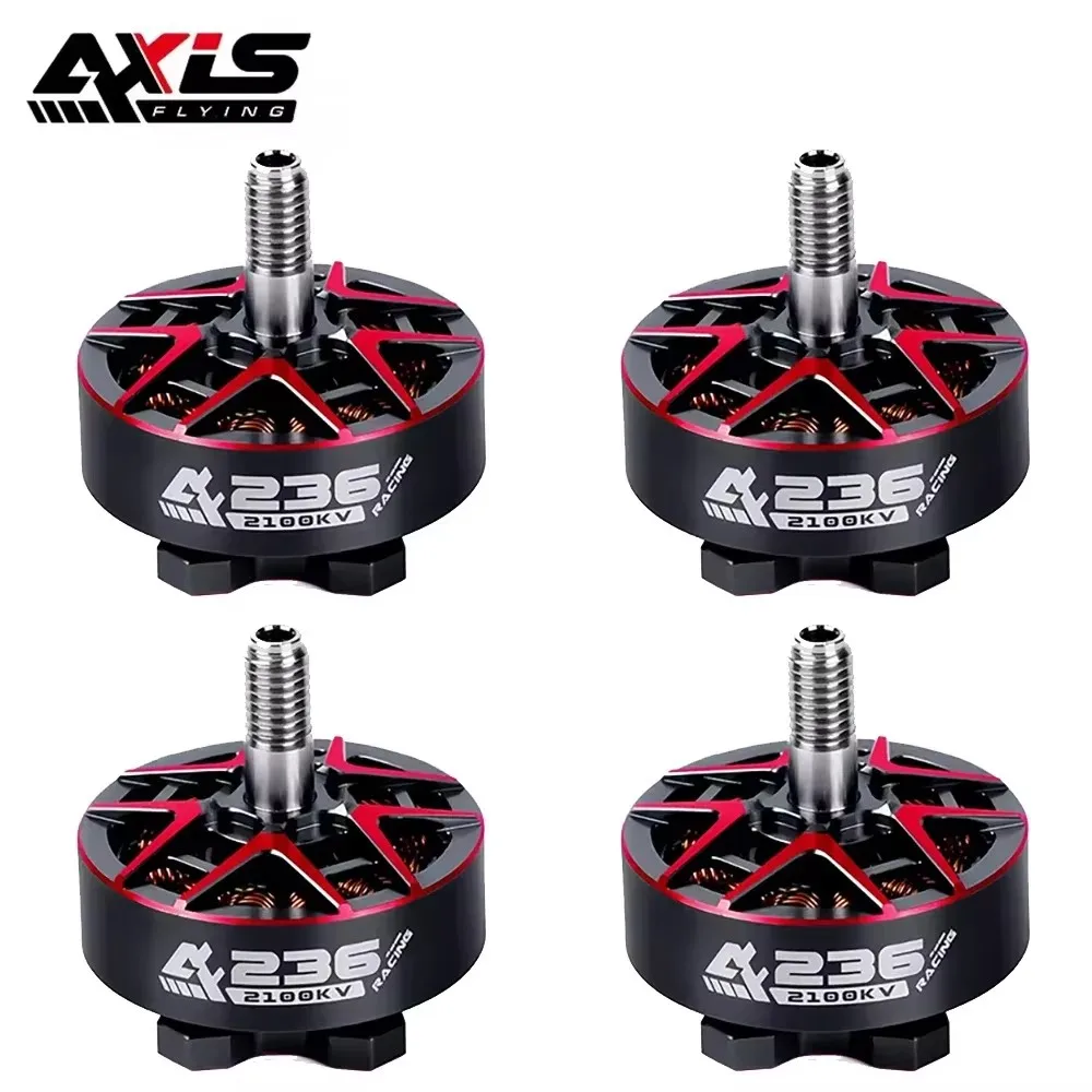 New 1/4PCS Axisflying AF236 Brushless Motor 1960KV 2100KV 2150KV for 5inch FPV Drone / Arco / Flow / Bando / Freestyle DIY Parts