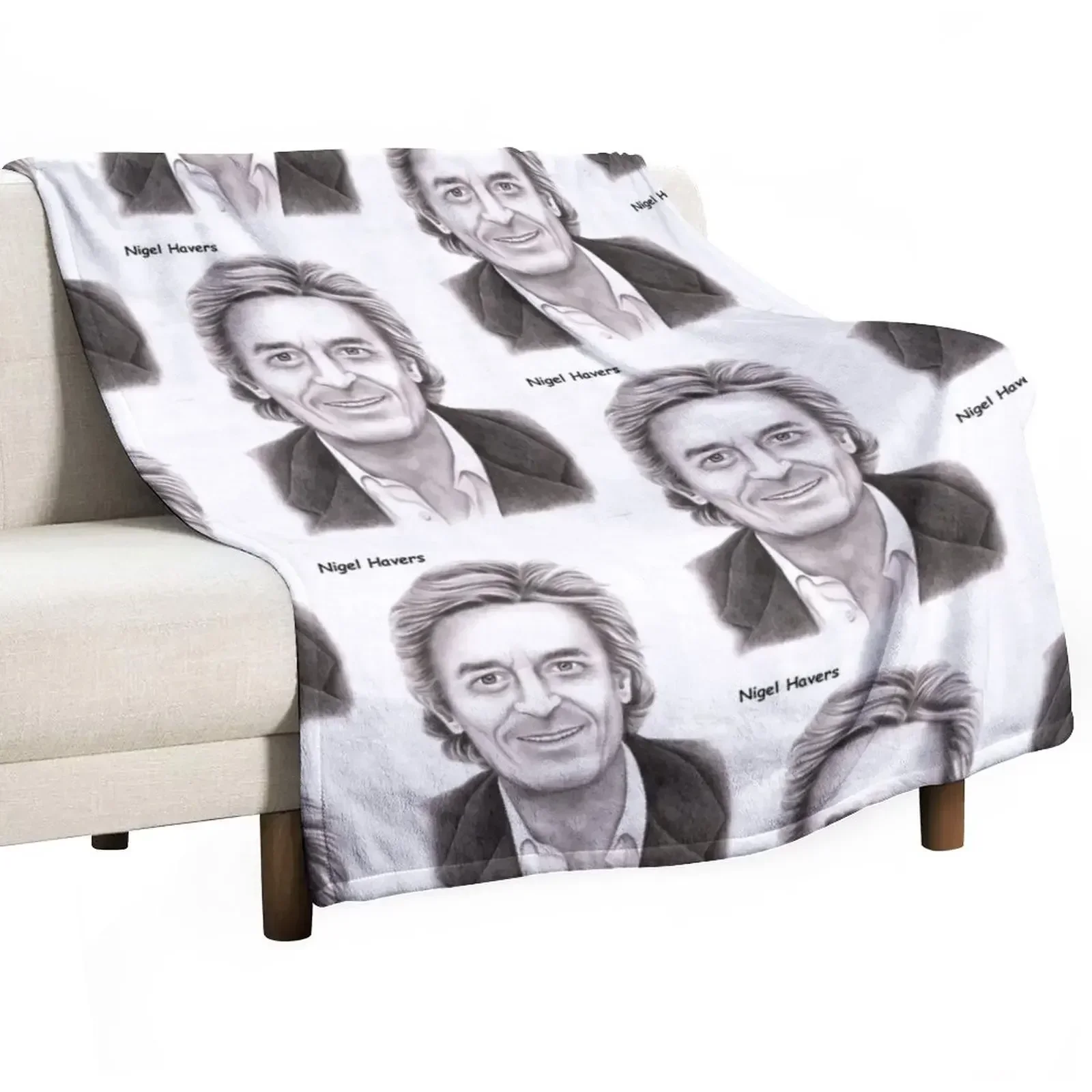 Nigel Havers Throw Blanket funny gift christmas decoration Blankets