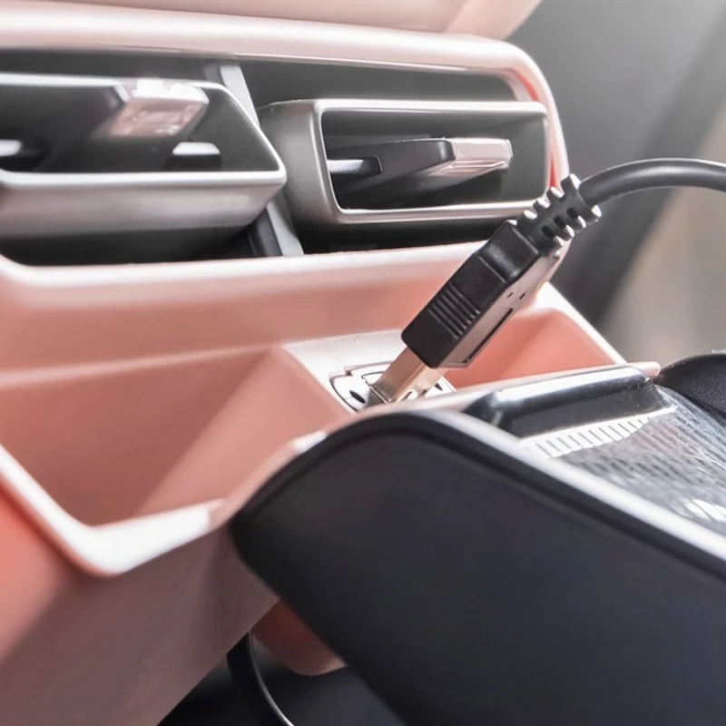 For BYD Seagull USB Charging Out of Trend Storage Box Air Conditioner Out of Trend Storage Box Interior Supplies Car Accessories