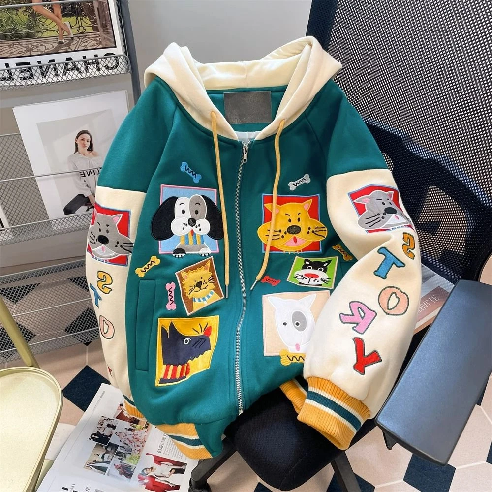 

Men's Oversized Hoodie Sweatirt Color Blo Casual Faion Autumn Winter Streetwear Loose Fit Comfortable Polyester Jaet