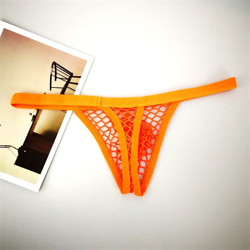 رجل تنفس ثونغ شفافة انظر من خلال مثير Tanga Hombre الشخصية بيكيني g-سلسلة مثير الحقيبة مثلي الجنس الساخن الغريبة T-الظهر #5