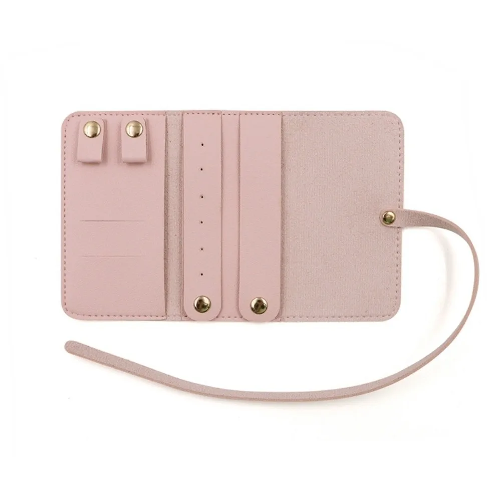 

Foldable Jewelry Organizer Roll Portable Travel Storage Packing Pouches for Necklaces Lightweight Rings Display Jewelry Case Bag