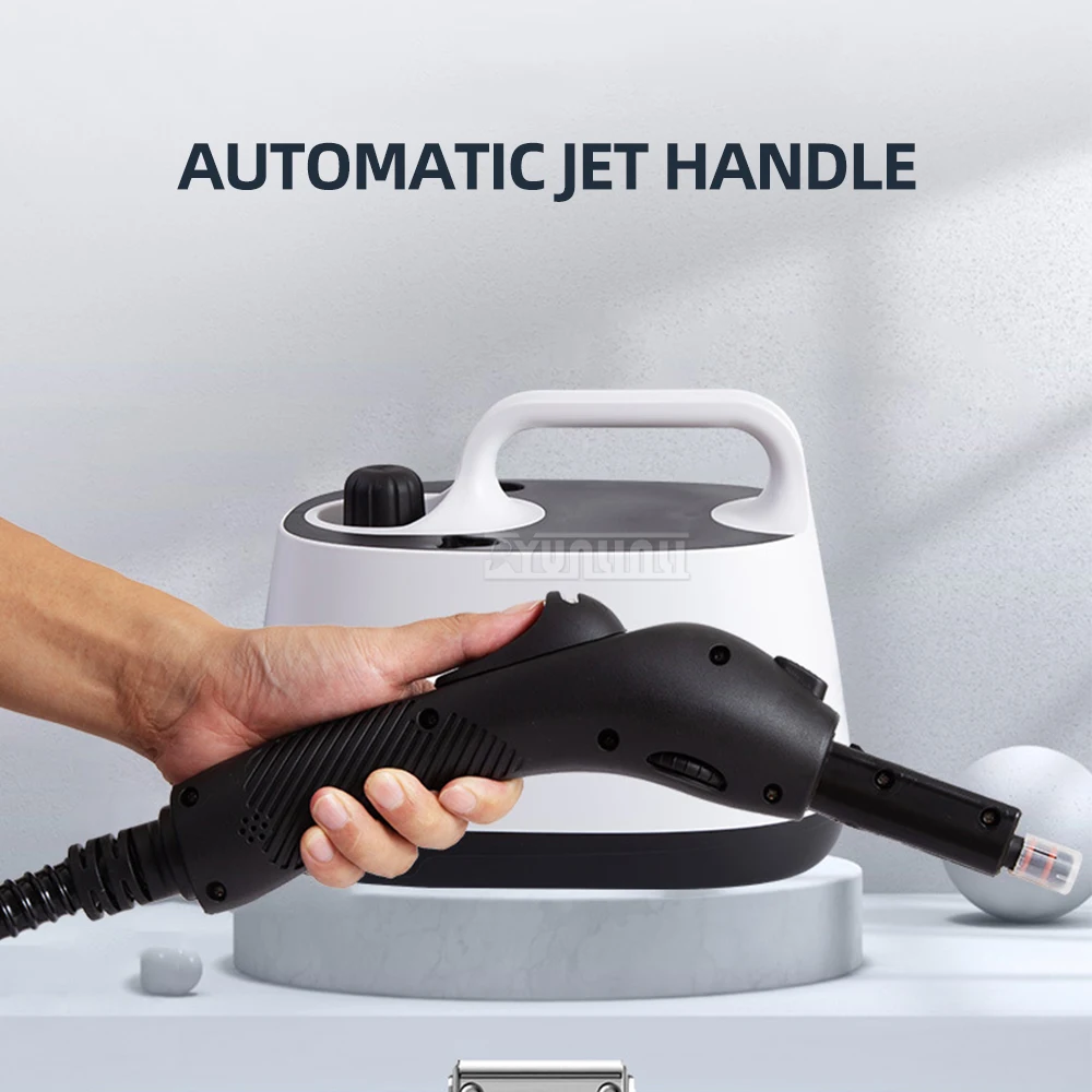 آلة التنظيف بالبخار بدرجة حرارة عالية SE8621 مع وحدة تحكم نفاثة أوتوماتيكية لتنظيف شفاط المطبخ بقوة 220 فولت