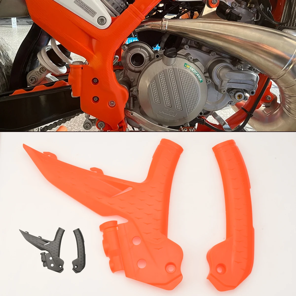 

Motorcycle Frame Guard Protection FOR KTM SX SXFXC XCW XCF EXC EXCF XWF 125 250 300 350 450 500 2024 2025 EC EX ES MC 250F 350F