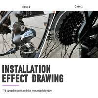 Altus RD-M310 Rear Derailleur 7/8 Speed Bike Rear Derailleur Direct Mount For Mountain Bike Road Bike Most Models