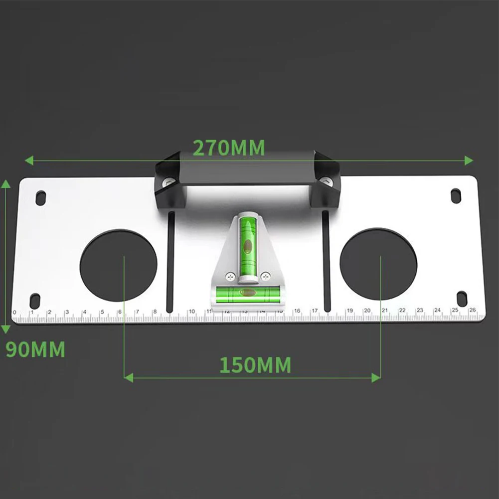Wall Socket Template Drawing Locator Easy to Use Drawing Locator for 86/118 Type Sockets for ensure Professional Installations