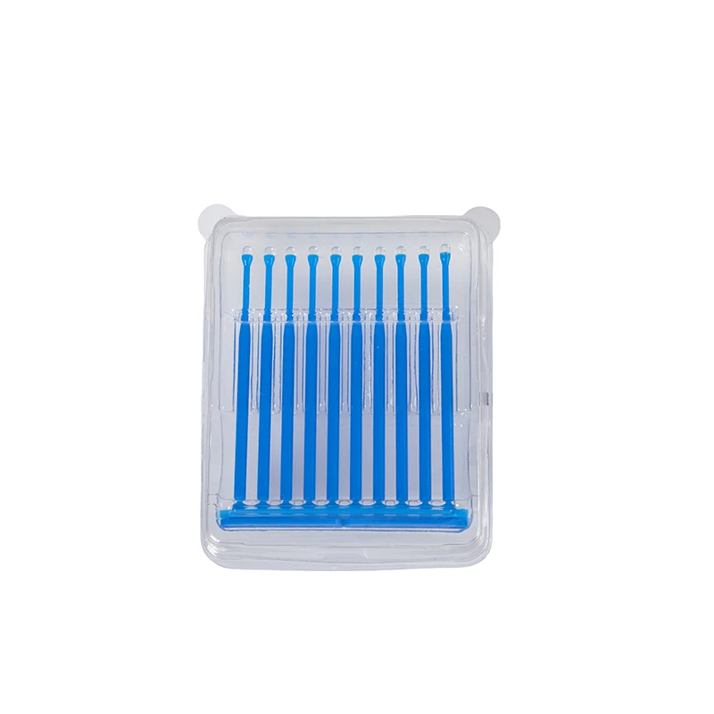 10pcs/box Dental Applicator Sticks Adhesive Tip for Tooth Crown Porcelain Veneer Disposable Dental Materials Brush Applicato