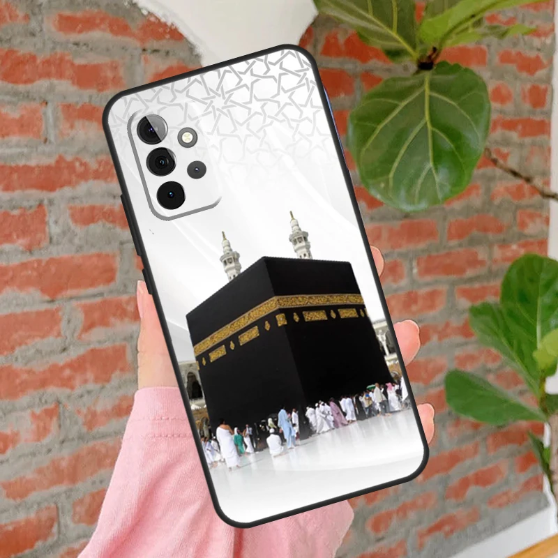 Holy Mosque Makkah Phone Case For Samsung Galaxy A54 A34 A14 A55 A35 A25 A15 A52 A32 A12 A51 A71 A13 A33 A53