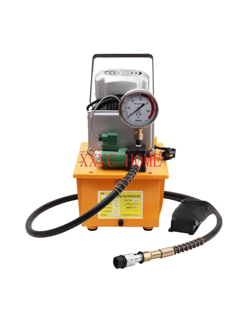 ZCB-700D/GYB-700A Hydraulic Electric Pump 70MPA 220V/380V 0.75KW Single Acting Hydraulic Power Pack