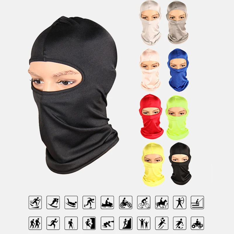 Ski Mask For Men Full Face Mask Windproof Dustproof Face Shield Men's Biker Mask