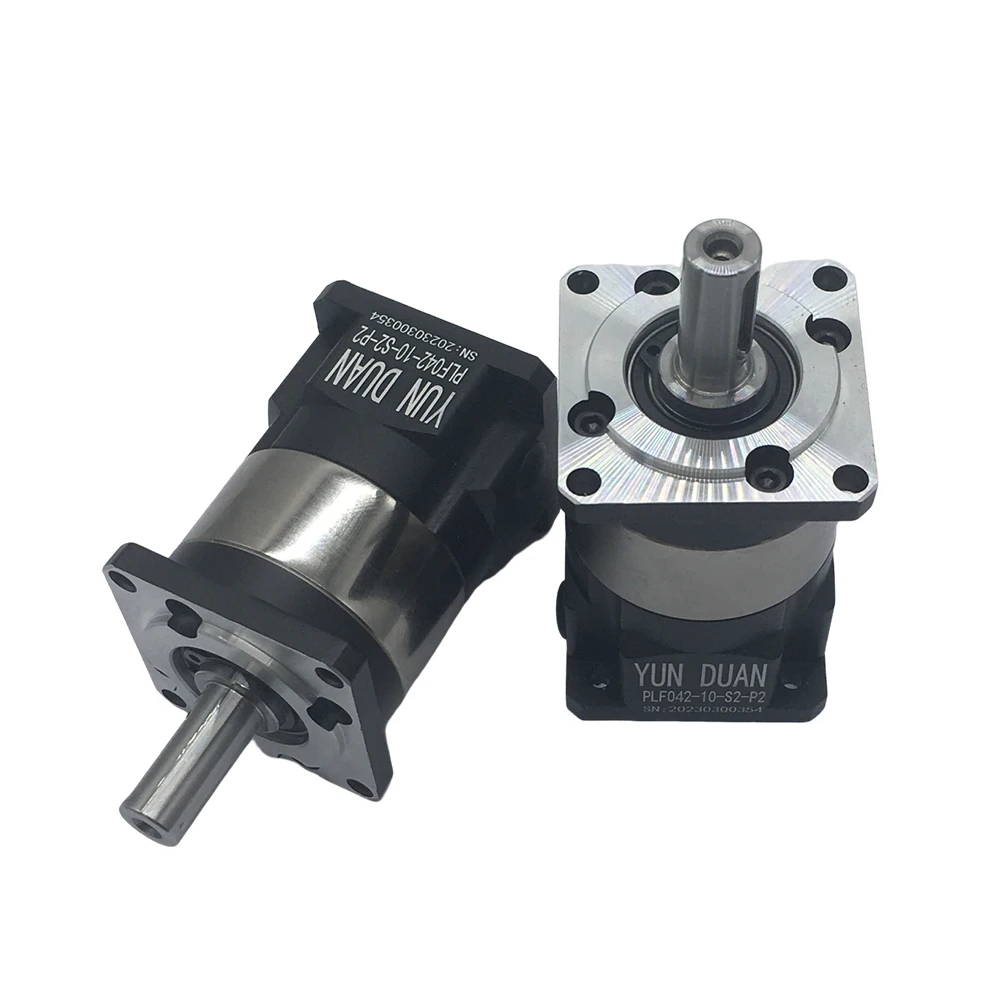 Imagem -03 - Caixa de Velocidades Planetária Nema 17 4100:1 Redutor 7-12 Caixa de Velocidades Arcmin Spur para 40 mm 50w 100w Servo Motor Redutor dc Motor Stepper