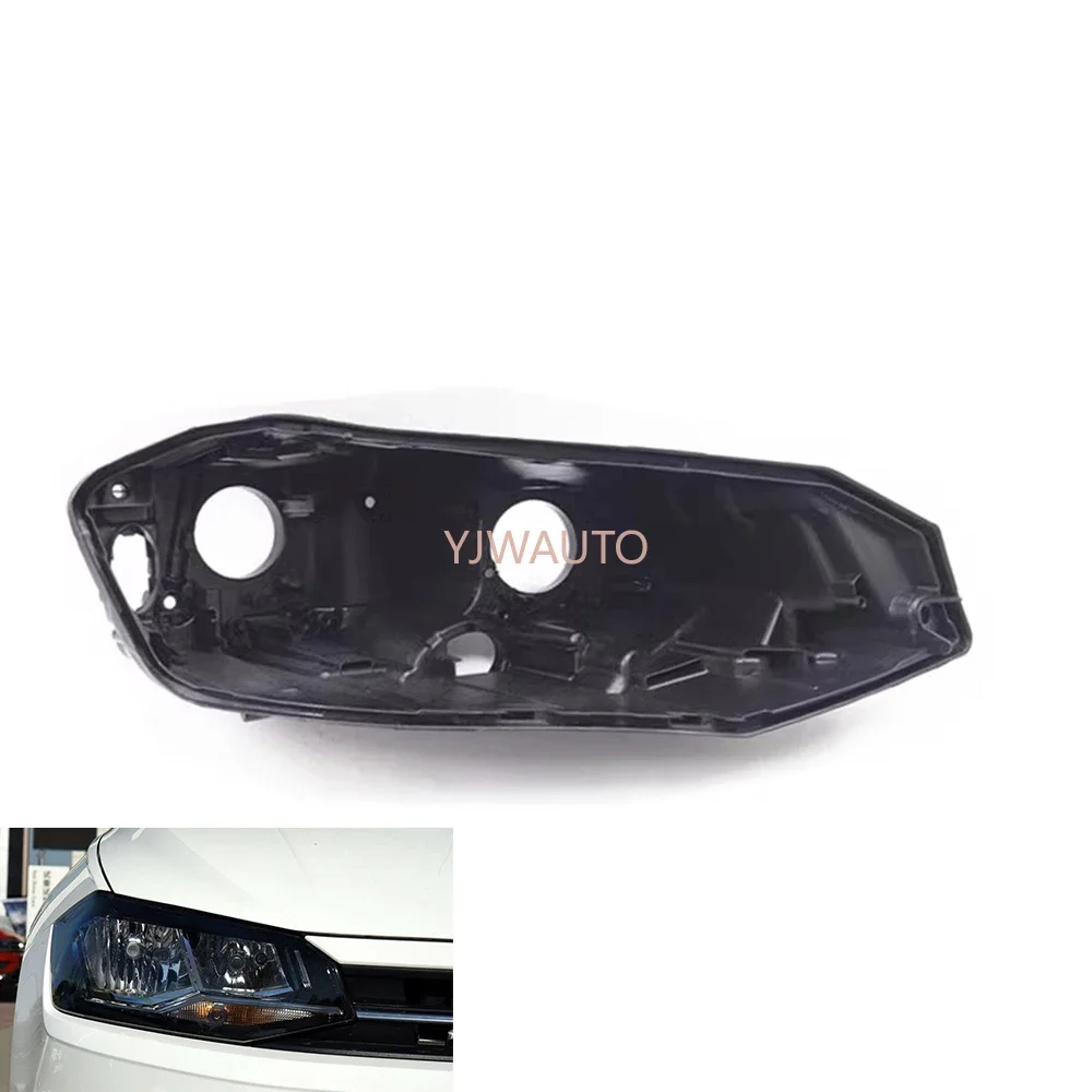 For VW Polo Vento Fox 2017 2018 2019 Headlight Base Car Headlamp House Rear Replacement Front Lamp Holder Back Support