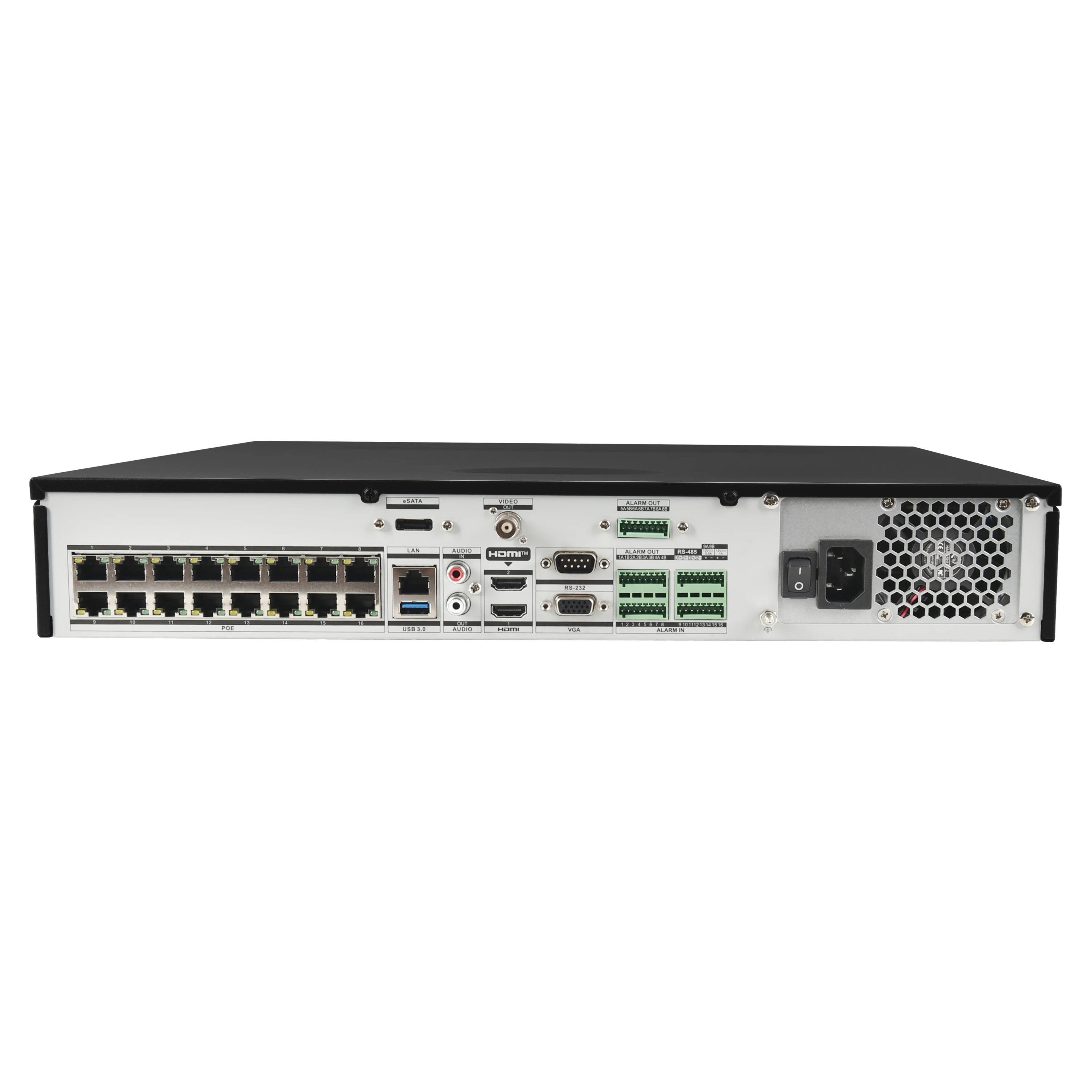 Picture 3: Original Hikvision 32-ch 1U 16 POE DS-7732NXI-I4/16P/S AcuSense 4K 8MP NVR Network Video Recorder 4SATA MD2.0 Surveillanc