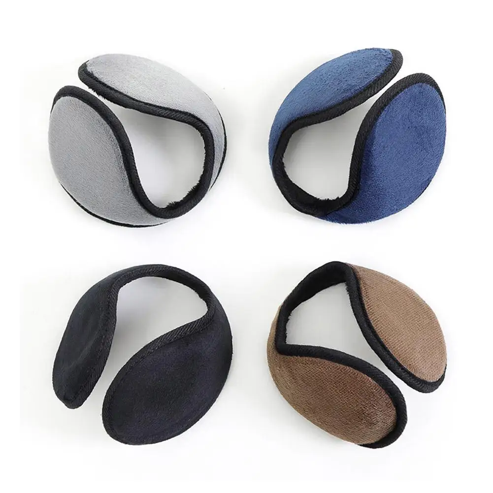 Men's Winter Warm Earmuff Ear Warmer Winter Unisex Headphones Fleece Warmer Ear Muffs Cover Earwarmer Earlap Ear Protector