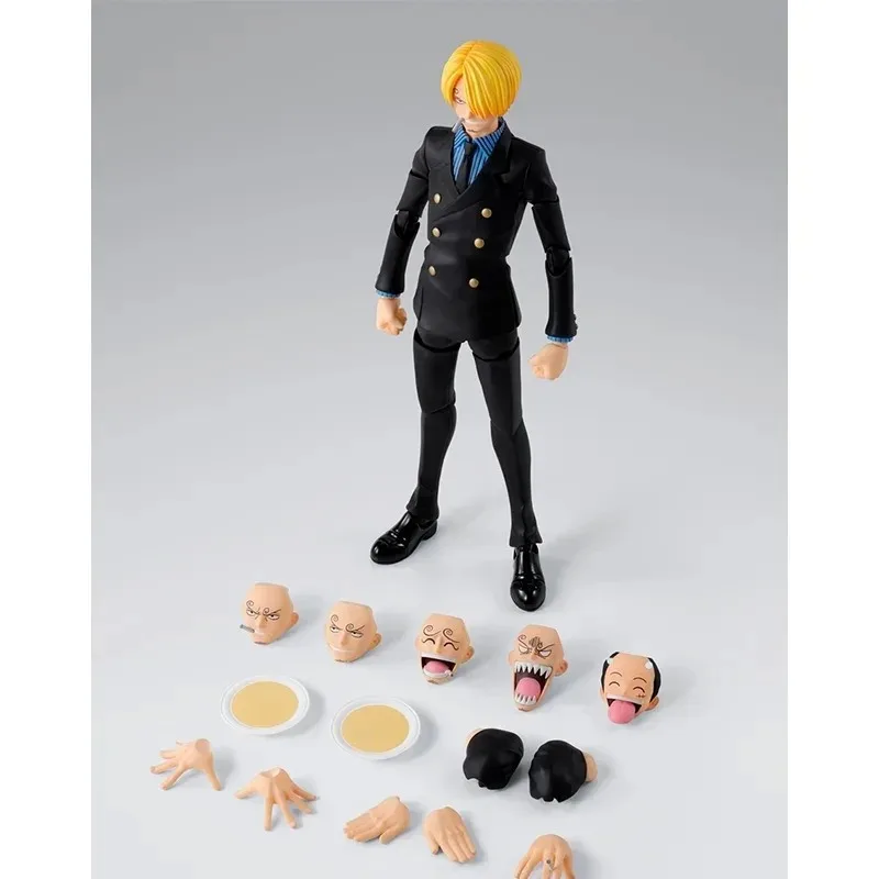 【In Stock】Bandai One Piece SHFiguarts SHF All Characters Series Anime Collectible Models Luffy Sanji Shanks Bonney Borsalino toy view 4