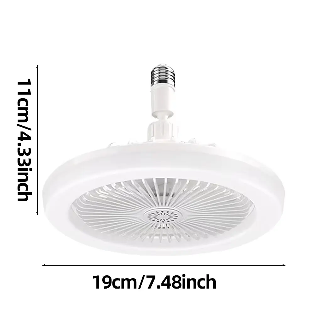 Smart remote control 3-in-1 ceiling fan 3-speed E27 universal bedroom and living room lighting ceiling fan lights brand new