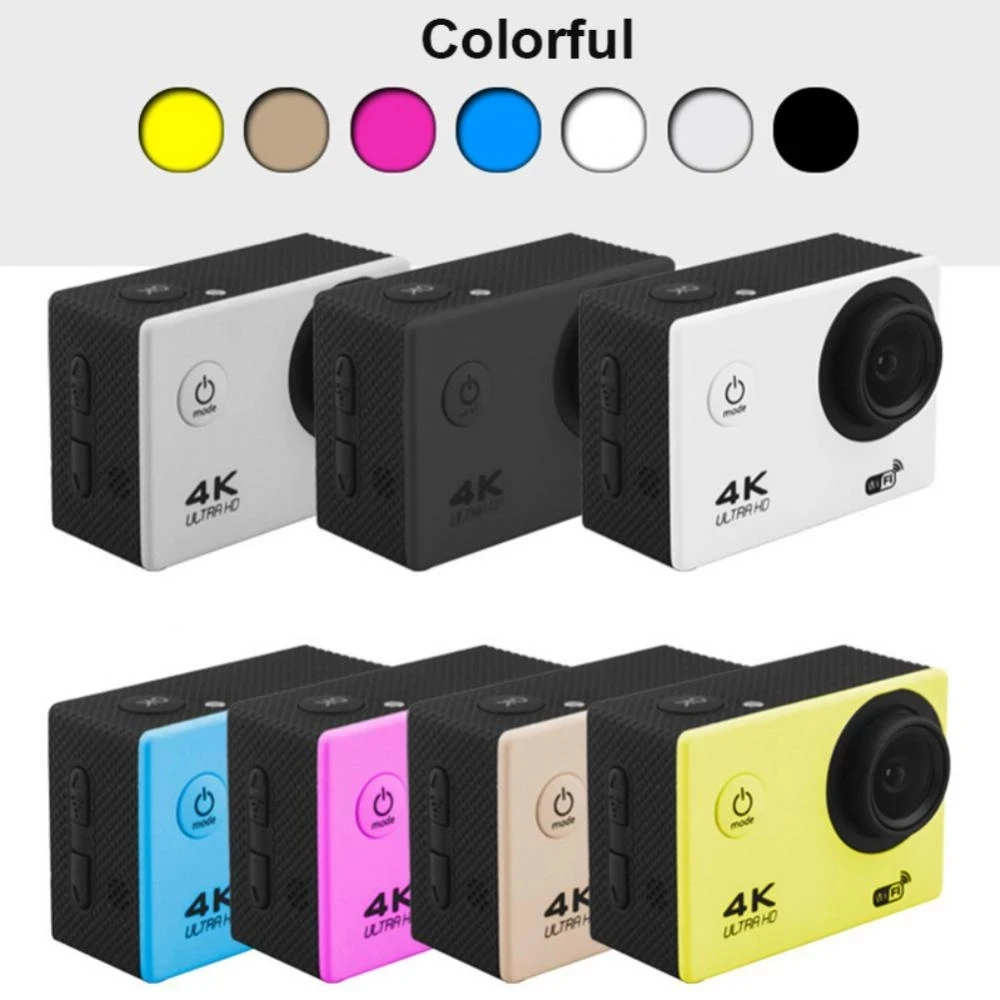 Cámara de Acción AIR 4K 30PFS 1080P, Zoom 4x, WIFI, 2 pulgadas, Vídeo impermeable para casco de motocicleta y bicicleta, gran oferta