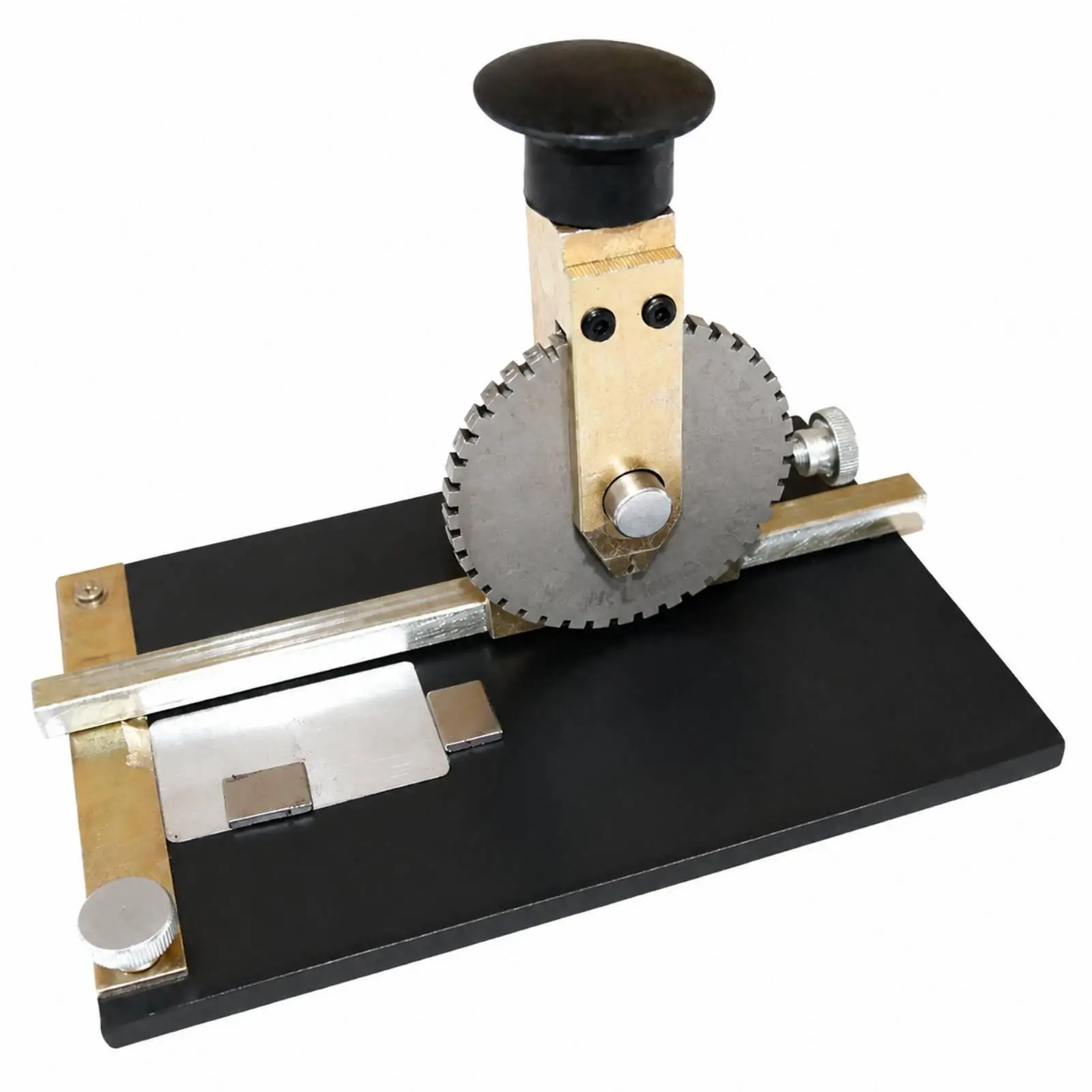 Manual Metal Stamp Marking Machine Steel Nameplate Engraver Hand Operated Coding Tool for Workshop Hardware