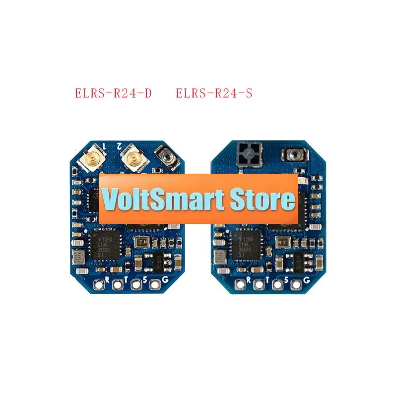VoltSELRS-R24-D ELRS 2.4G Receiver CRSF For RC FPV Racing Freestyle Nano Micro Mini Long Range Drone